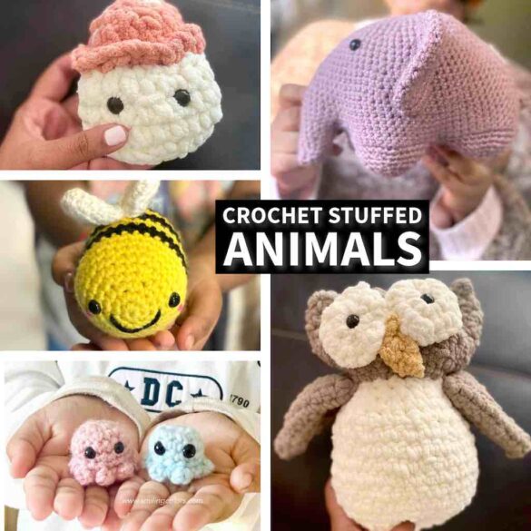 5 Easy Crochet Stuffed Animals That Are Fun To Make!
