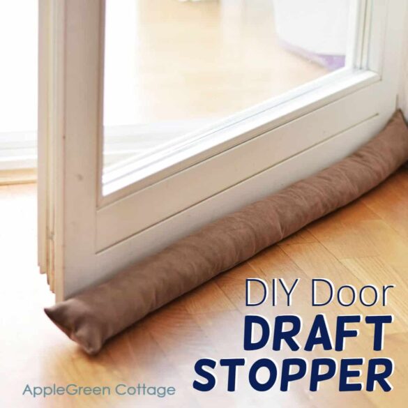 DIY Door Draft Stopper - Easy and Effective!
