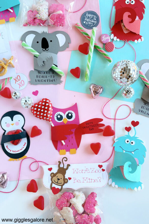 8 Easy Valentines To Make with Your Cricut
