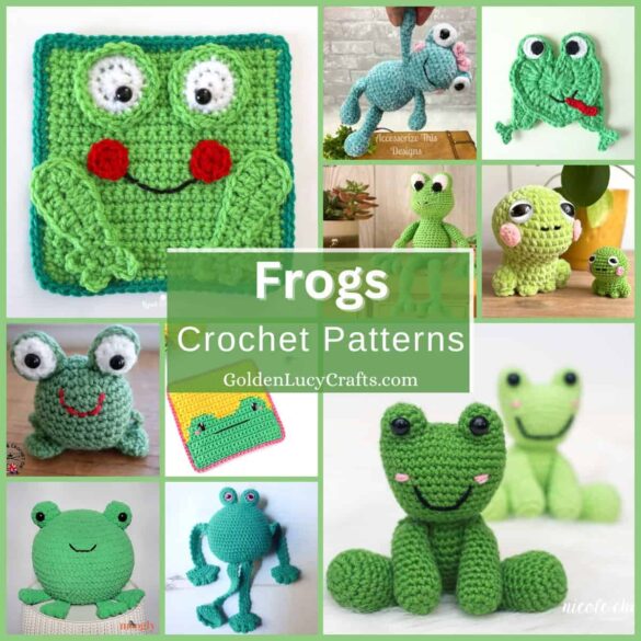 Frogs Crochet Pattern Collection