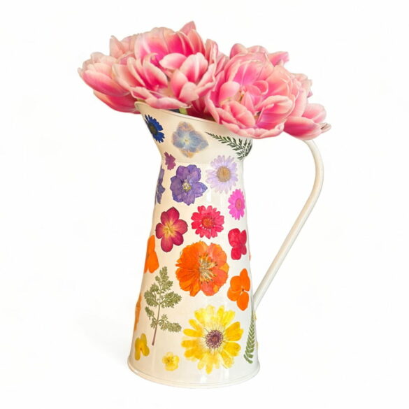 How to Make a Pressed Flower Vase