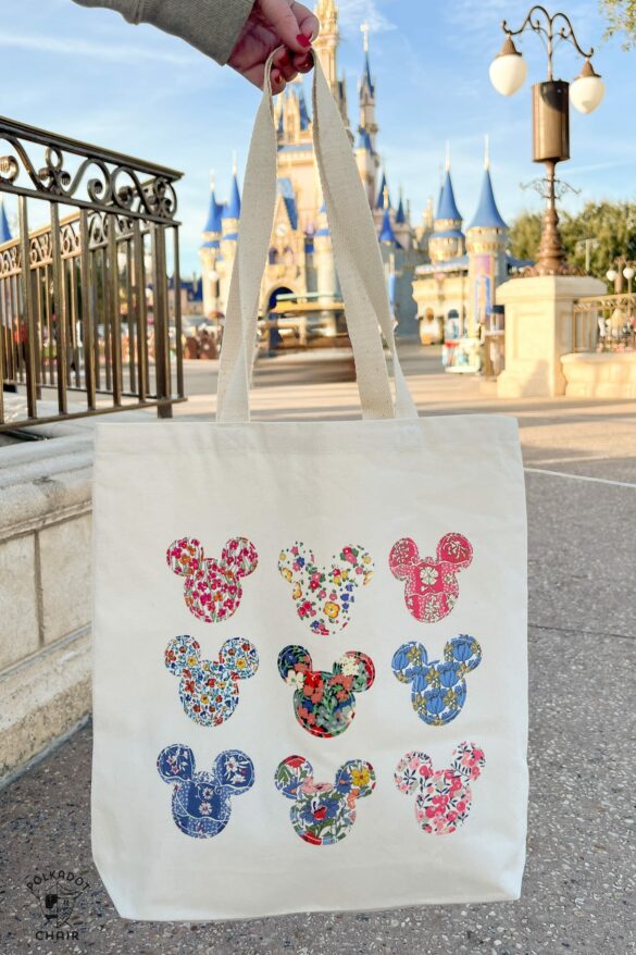 DIY Applique Disney Tote Bag