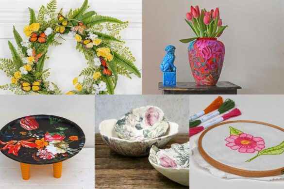 50+  Creative Spring Crafts For Adults You’ll Want to Make