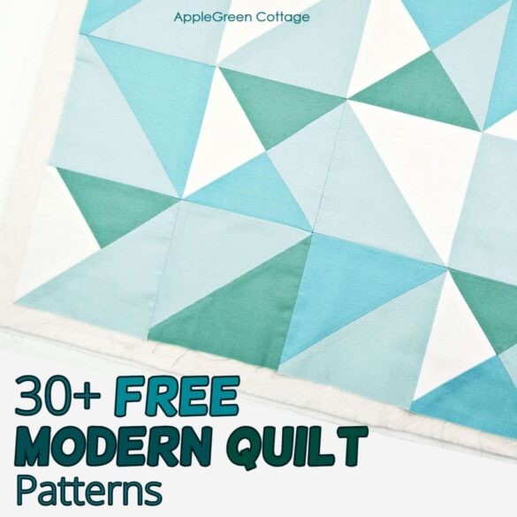 Top 30 Free Modern Quilt Patterns For Beginners and Seasoned Quilters