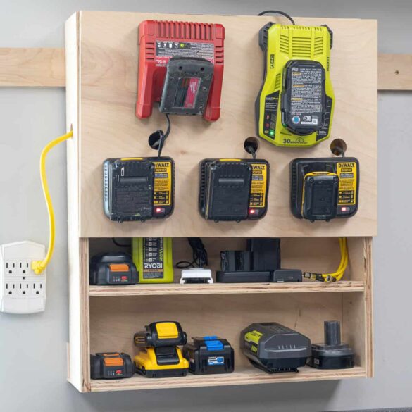 How to Build a Battery Charging Station for Power Tools