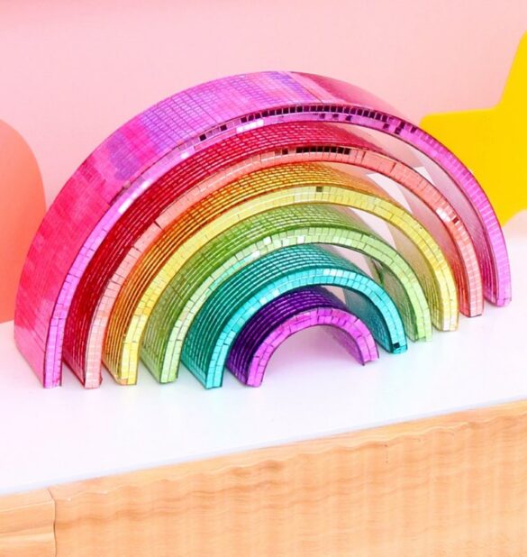 DIY Disco Rainbow