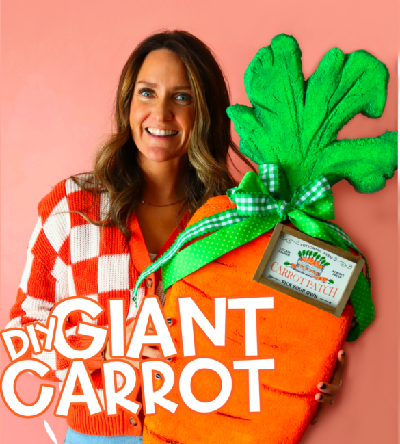 Easter craft: giant carrot