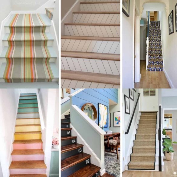 20 Creative DIY Staircase Makeover Ideas to Elevate Your Home