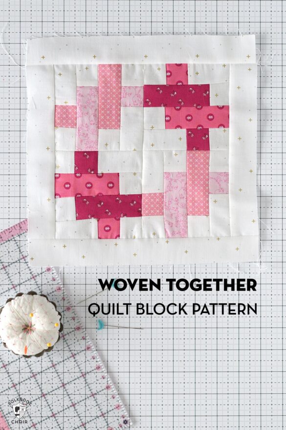 Woven Together Quilt Block Pattern