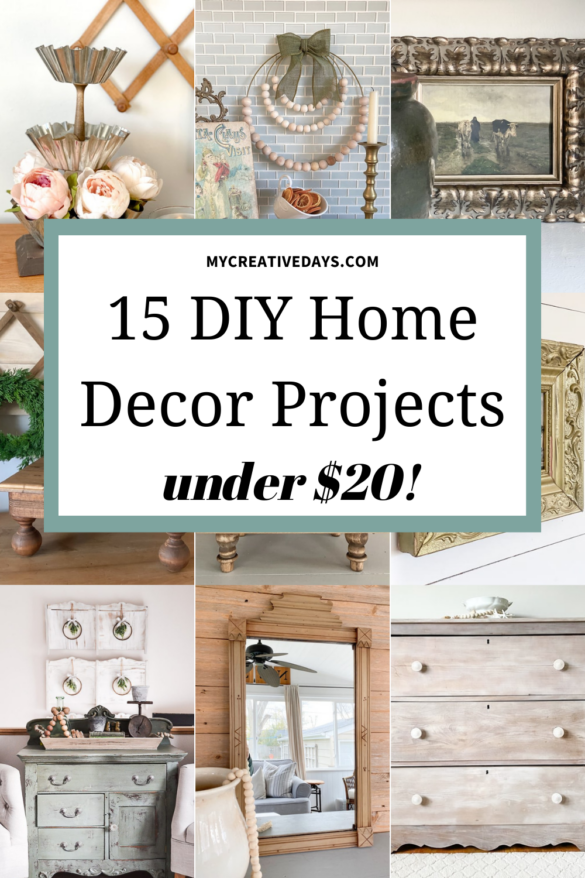 15 DIY Home Decor Projects Under $20