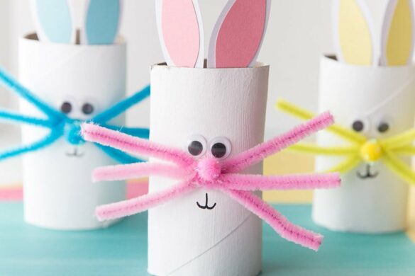Toilet Paper Roll Bunny