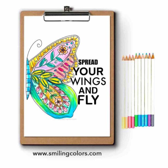 3 Free Printable Butterfly Coloring Pages To Download Now