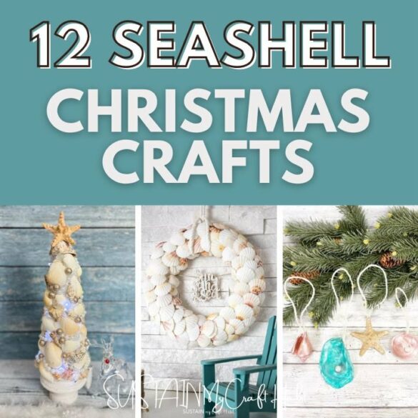 Festive Seashell Crafts for Christmas