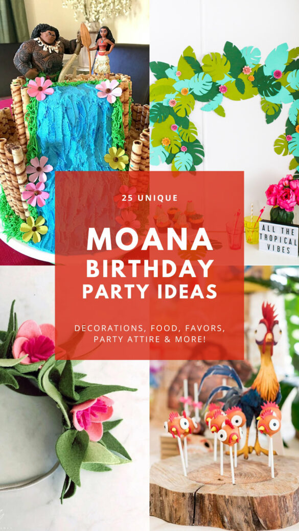 25 Moana Birthday Party Ideas