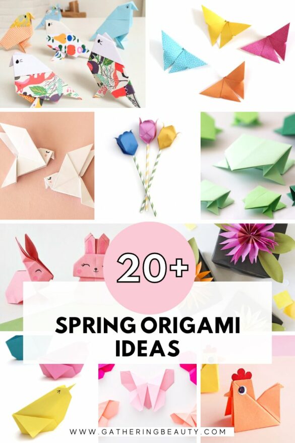 20+ Spring Origami Ideas To Make