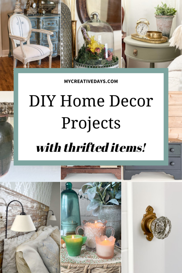 DIY Home Decor with Thrifted Items